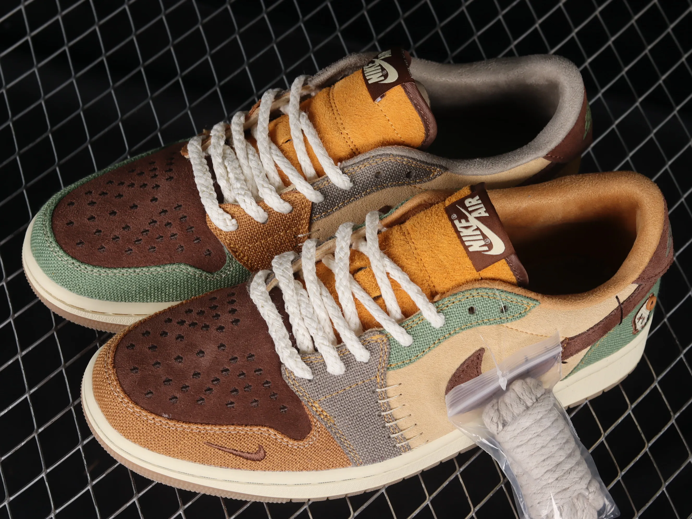 All categories Air Jordan Jordan series basketball shoes Air Jordan 1 Low G version pure original Air Jordan 1 Low "Voodoo" AJ1 Joe 1 Voodoo Doll Retro cultural leisure sports sneakers DZ7292-200